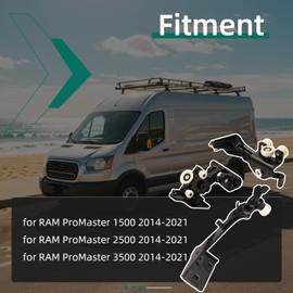 68271842AA 68271843AA 68271845AA Sliding Door Roller Hinge Fit for RAM ProMaster 1500 2500 3500 2014 2015 2016 2017 2018 2019 2020 2021