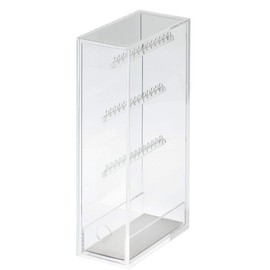 MUJI 18958207 Acrylic Necklace Earrings Stand, Approx. Width 2.6 x Depth 5.1 x Height 9.8 inches (6.7 x 13 x 25 cm)