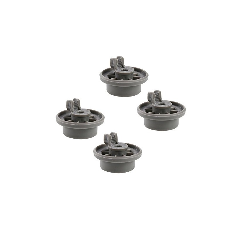 First4Spares Premium Lower Basket Wheel Clips for Bosch, Neff &