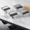AITITAN 10 Pack Polished Chrome Cabinet Knobs Silver Cabinet Knobs,