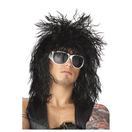 2012作　【Califolnia Costumes】 ロッキン?デュードウィッグ・かつら-ブラック