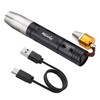 Alonefire SV124 EDC Flashlight Mini 365nm/395nm UV Blacklight, Yellow and