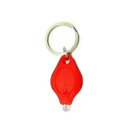 MACHSWON Mini Keychain Torches Flashlight UV Money Checker Key-Chain LED Money Detector Light Key Ring Light Torch Red
