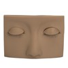 Eyelash Practice Mannequin Face Silicone Lash Mannequin Head with Double