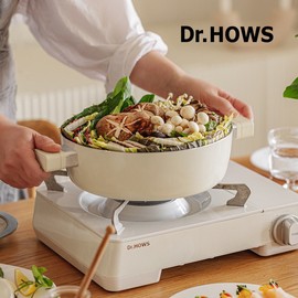 Dr. House Rumi IH induction hotpot pot 24cm (including ladle) / 닥터하우스 루미 IH인덕션 전골냄비 24cm (국자 포함)