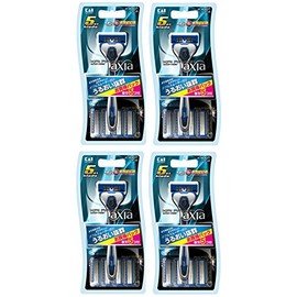 KAI RAZOR axia 5-Blade Razor Combo Pack, 5P x 4 Pieces