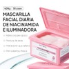 Skintific Mascarilla Facial Aclaradora Niacinamida Ácido Tranexámico Piezas Manchas Brillo