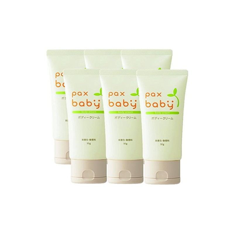 [6 Pack] pakkusubebi- Body Cream 50gx6 Pack (4904735054818)