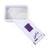Magnifying Aids SuperMag 3.5X LED Lighted Rectangular Pocket Magnifier, Low Vision, Popular