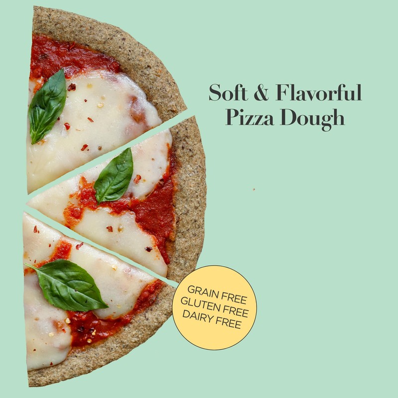 Stellar Eats Grain-Free Pizza Dough Baking Mix | Gluten-Free, Dairy-Free,