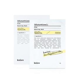 Kniv Glutathione Glow Boosting Mask 23ml x 1 sheet _B / 크니브 글루타치온 글로우 부스팅 마스크 23ml 1매 B