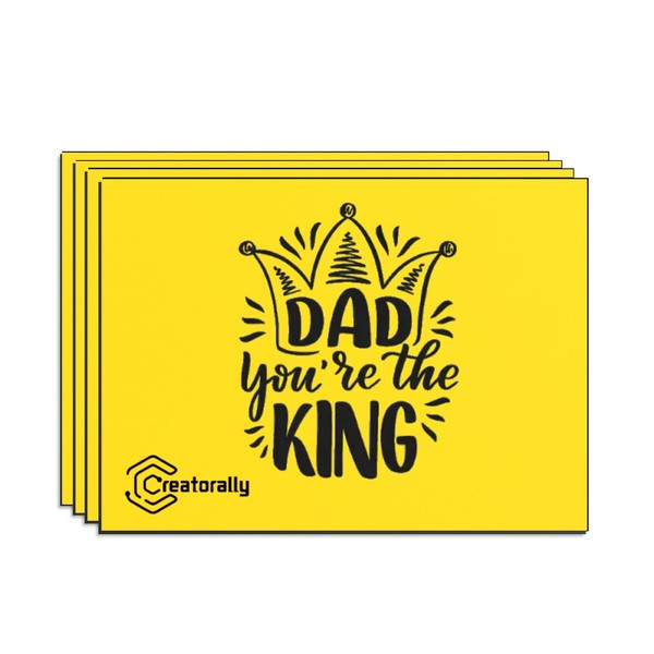 Creatorally Laser Material, Engraving Signs Blanks 30 x 20 cm