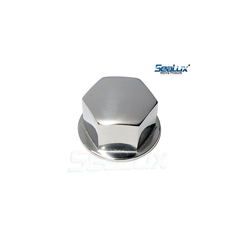 SeaLux Marine 316 Stainless Steel 5/8"-18 Steering Wheel Center/Hub Nut