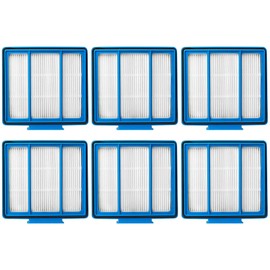 6Pack RVFFK950 1172FK870 Replacement HEPA Filter for Shark ION, IQ, EZ, AI Series Vacuum Cleaner RVFFK950 1172FK870 RV1001AE RV101 RV1001 AV970 AV993 RV912S AV1002AE AV753 UR1000SR AV752 by Techecook