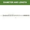 HLOFIZI 3/16" x 6" Masonry Drill Bits 3/16 inch Concrete