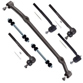 SOSOPART 7pc Set Front Center Link Inner Outer Tie Rods Sway Bar Link for Chevy El Camino for Malibu Monte Carlo for Caballero for Century for Oldsmobile Cutlass Supreme for Pontiac Grand Prix