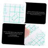 MERRYHAPY 100pcs Makeup Hand PU Film Cosmetic Mixing Palette for