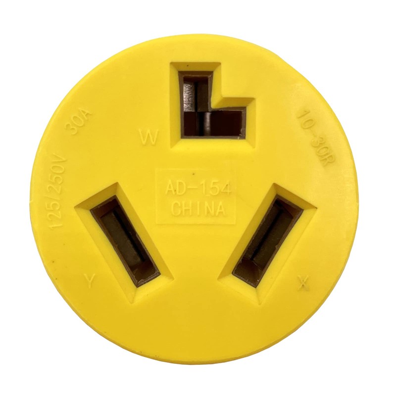 Parkworld 62947 NEMA L14-30P to 10-30R Adapter 4-Prong Generator 30A