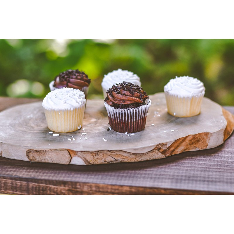 Smart Baking 125 Pack Non-Stick Paper Muffin Cases Liners and