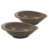 Santoku 20013-2 Banko Ware Ginpu Hanamishima Astragalus Large Saucer Set