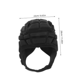 WHAMVOX Eva Soccer Helmet Rugby Protective Gear Rugby Headgear for Kids Soft Padding Versatile Sports Helmet