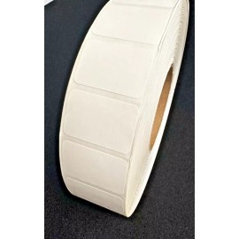 RR DONNELLEY 5500 PCS White Rectangular Stickers Blank Write On Labels Self-Adhesive 1.5 X1