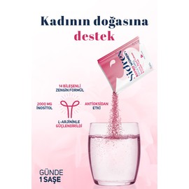 Sidrex Repro Women's Once Daily Inositol Içeren Takviye Edici Gıda 30 Saşe