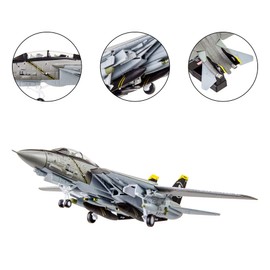 HANGHANG F14 Tomcat Fighter Plane Diecast Military Model Metal Airplane for Collection or Gift