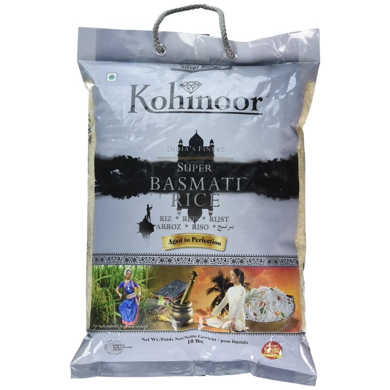 Kohinoor Silver Range Basmati Rice (10 lbs.)