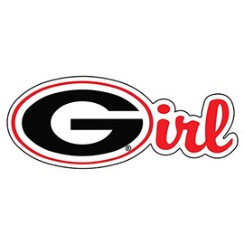 Georgia Bulldogs Decal (G-IRL Decal (4", 6"), 4 in)