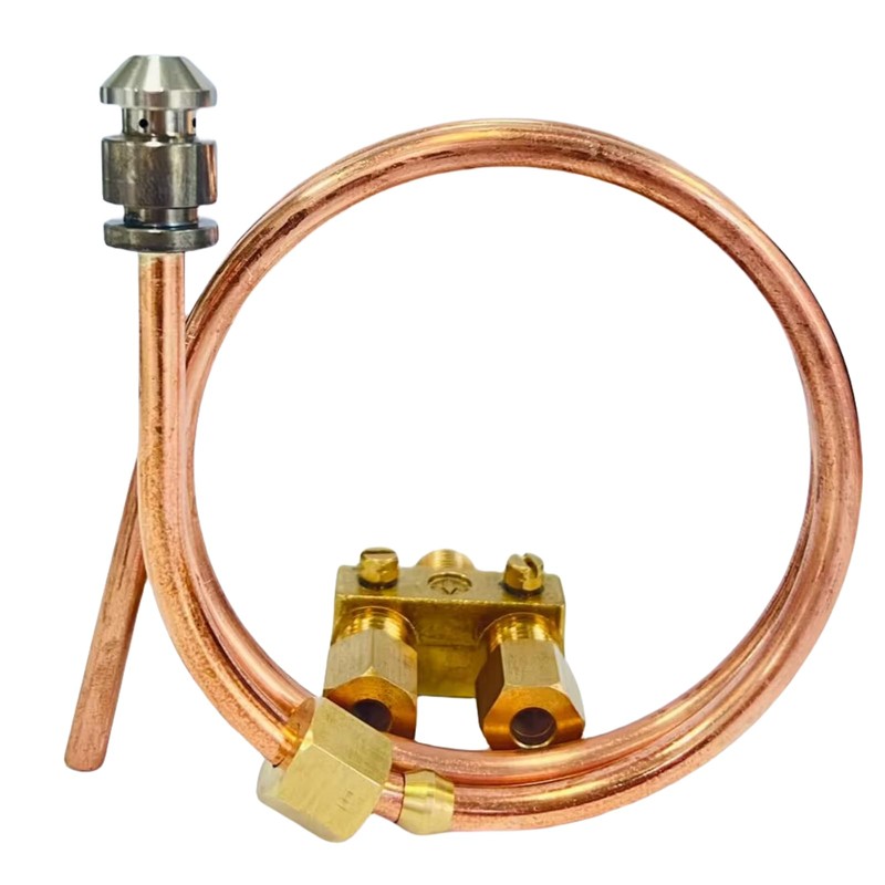 MCAMPAS Pilot Tube 3/16" OD X 20" Copper Pipe Bendable