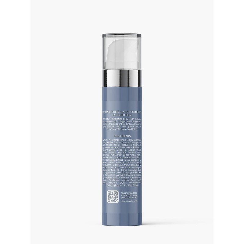 Relance Exfoliating Body Lotion Hydration Natural Antioxidant Treatment 240 mL/8