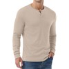 Sailwind Men's Henley Shirts Long Sleeve Casual Classic T-Shirts Button