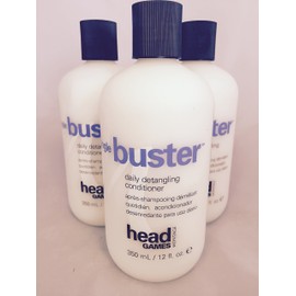 Head Games Tangle Buster Daily Detangling Conditioner 12 ounce - 3 Pack