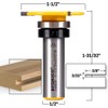 Yonico Top Bearing Slot Cutter Router Bit 3/32-Inch 1/2-Inch Shank