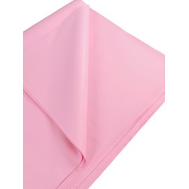 Pink Tissue Paper 60 Large Sheets, Acid Free Art Paper, Perfect for Gift Wrap, Storage, Packing, Art & Craft Bulk Pack Archiving Shredding 70 x 50cm Sheet Size
