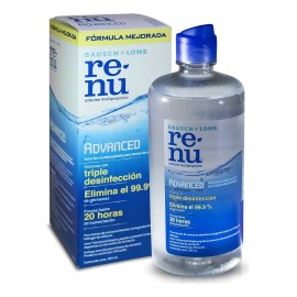 Solución Bausch + Lomb Renu Advanced 355ml con estuche para lentes de contacto blandos