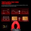 FNNEMGE Digital Current Clamp Multimeter DC/AC 0-600A Real RMS 6000