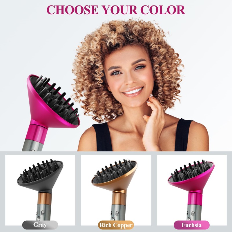 YTCHYYSK Large Diffuser Attachment Compatible with Dyson Airwrap, Upgraded Bigger
