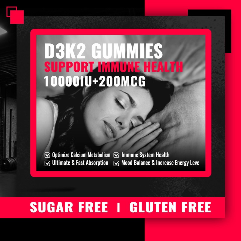Nutravita Sugar-Free Vitamin D3 K2 Chews with Calcium + K2