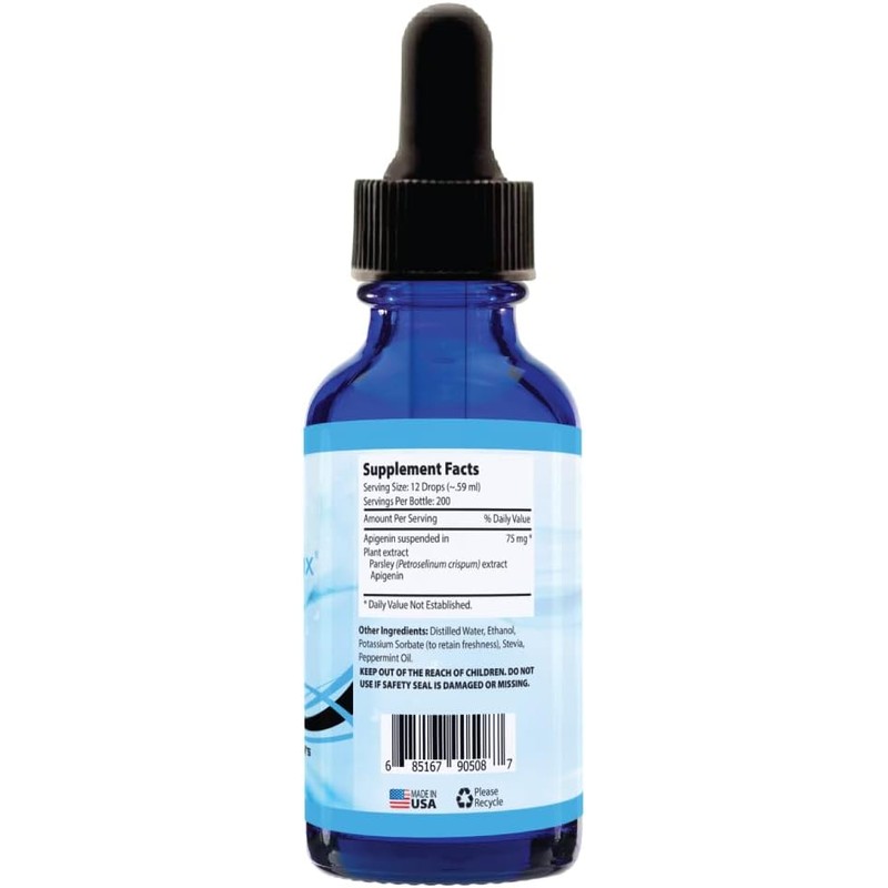 Absonutrix Apigenin 75 mg per Serving, 4 Fl Oz Bottle,