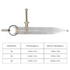 Spacing Gauge Adjustable Wing Divider Leather Craft Drawing Compasses Woodworking
