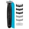 Braun Series XT3 One Blade Hybrid Beard Trimmer for Men,