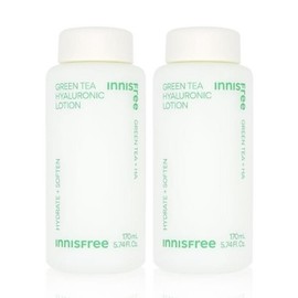 Innisfree 이니스프리 그린티 히알루론산 로션 170mL 2개 Innisfree Green Tea Hyaluronic Acid Lotion 170mL 2 pieces
