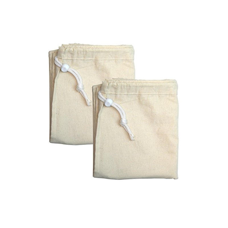 Simple Houseware Extra Large Natural Cotton Laundry Bag, Beige (28"