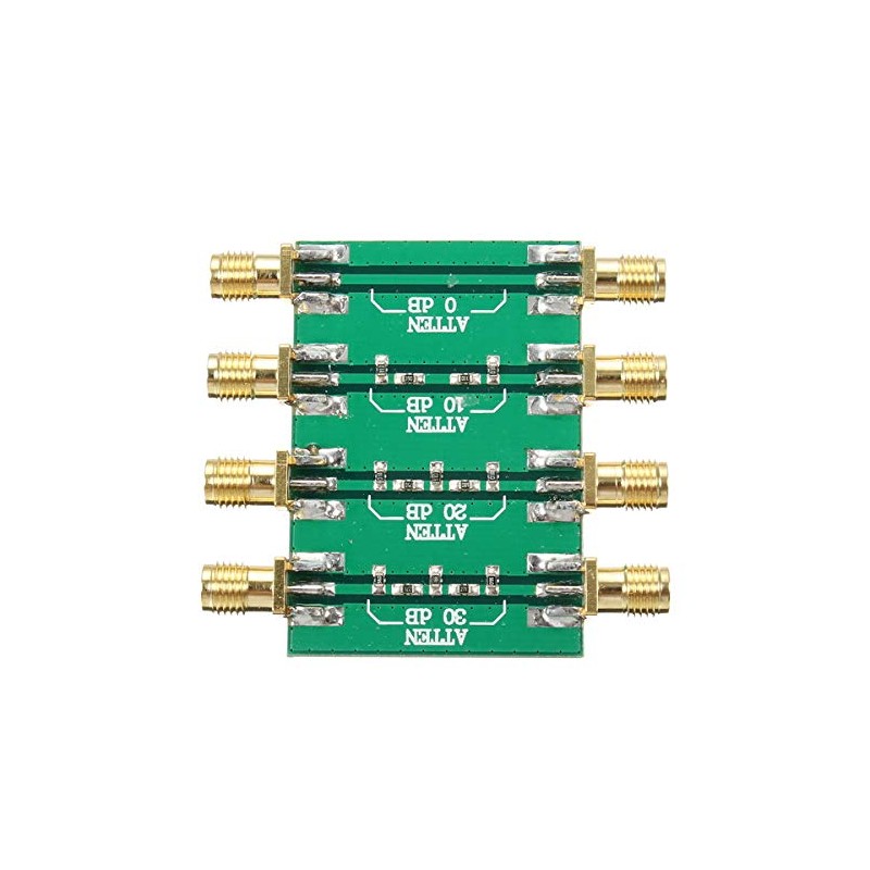 TECNOULAB 2pcs DC 4.0GHz 200MW 23dBm RF Fixed Attenuator SMA