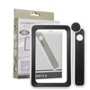 4X Large Handheld Magnifying Glass for Reading – LED Lighted