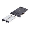 StarTech.com Dual-Bay M.2 NVMe SSD to PCIe x8 Removable Mobile