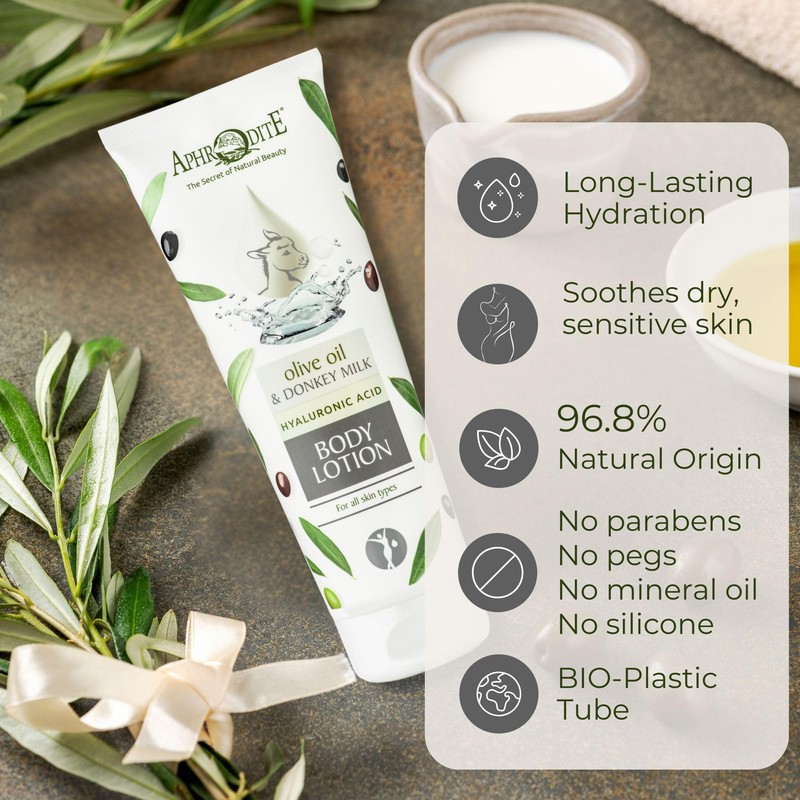 The Youth Elixir - Aphrodite Olive Oil & Donkey Milk