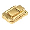 sourcing map Toggle Catch Lock, 48mm Retro Decorative Golden Hasp